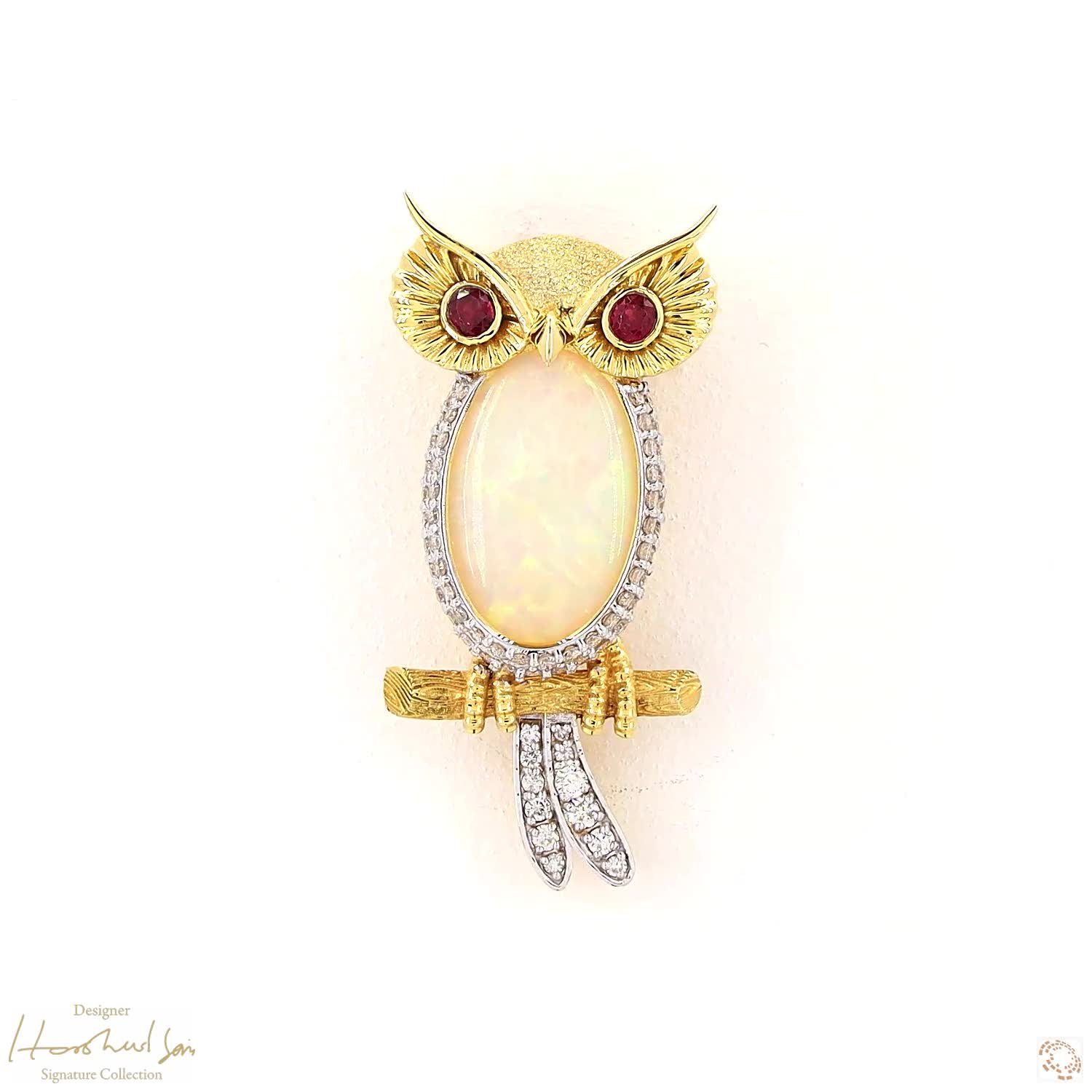 Wise Opal Owl - Image 2