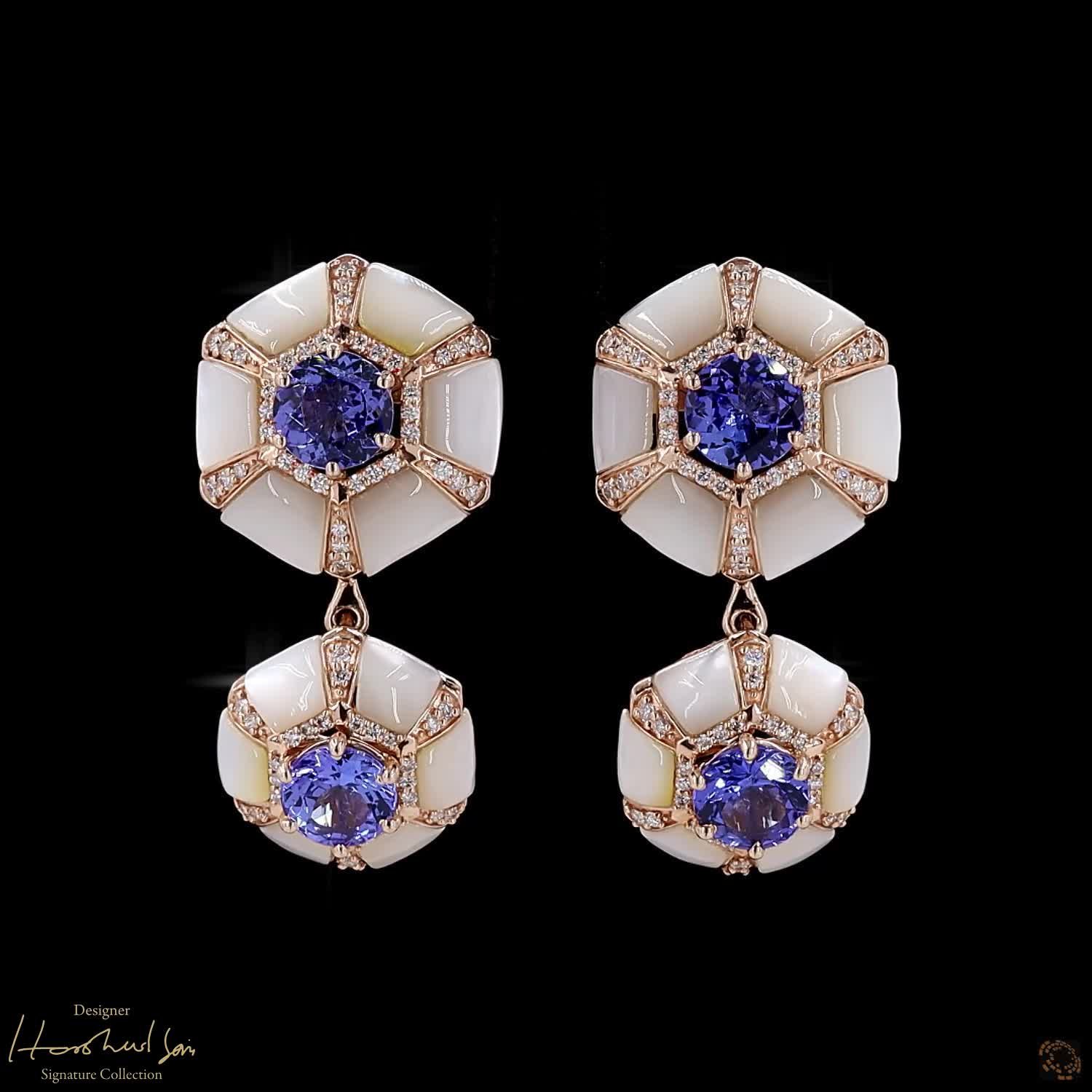 Tanzanite & Mother of Pearl Suite - Image 3