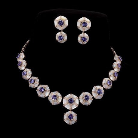 Tanzanite & Mother of Pearl Suite
