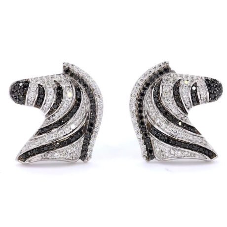 Monochrome Zebra Cufflinks