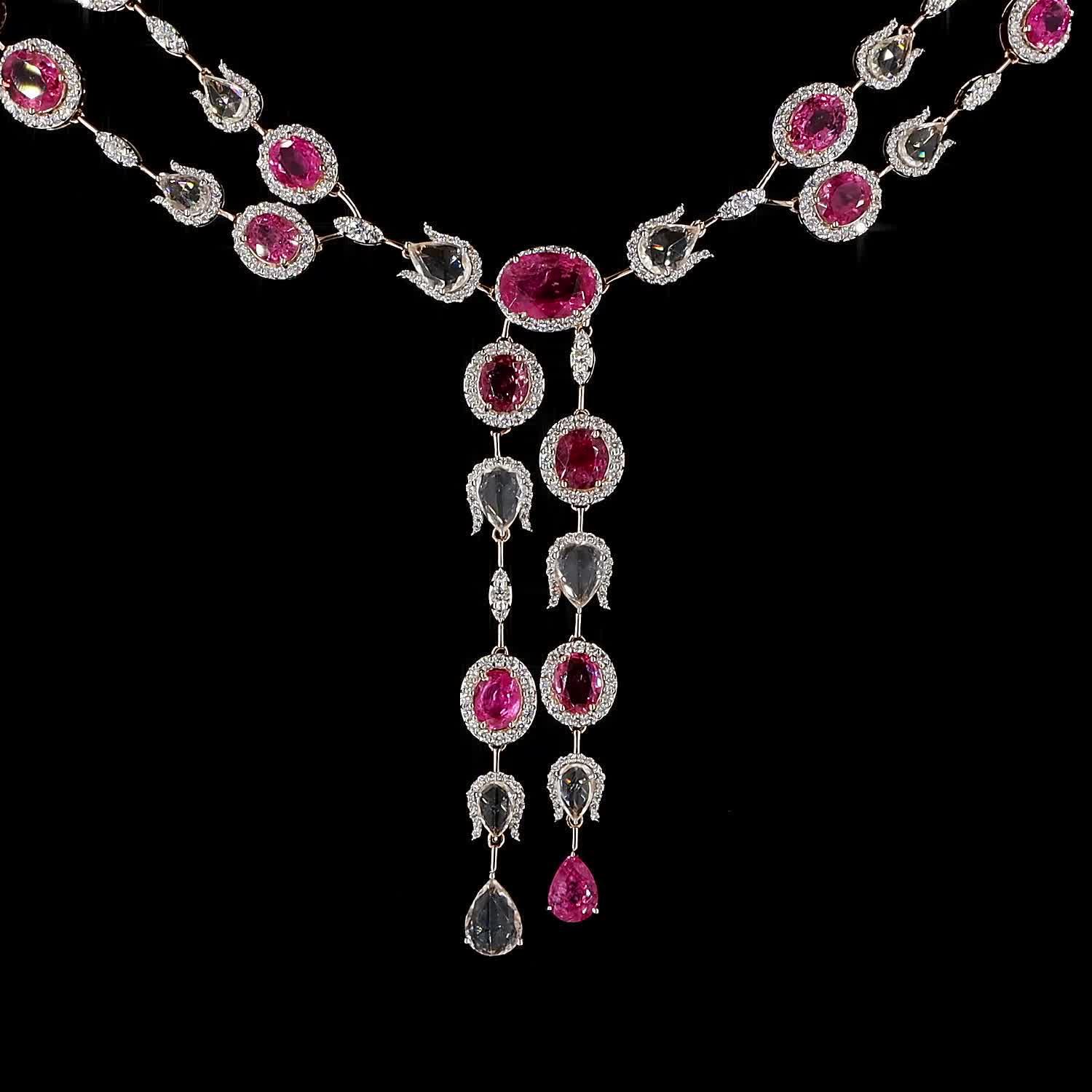 Spinel Ruby & White Sapphire Suite - Image 2
