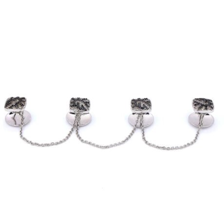 Monochrome Diamond Buttons